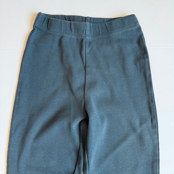 Zara Kids Blue Ribbed Long John Pants 9 - Picture 5 of 7